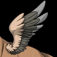 Wolpertinger Wings male mutation of undefined