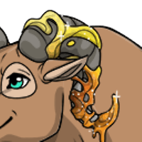 Golden Drip Ox Horns male mutation of undefined
