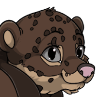 Snow Leopard Head female mutation of undefined