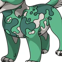 Painted Body male mutation of Canis