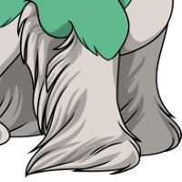 Long Furred Legs female mutation of Canis