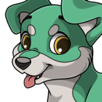 Bicolor Lapdog Head male mutation of Canis