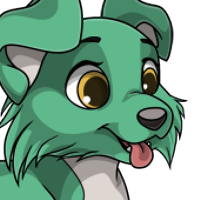 Solid Fuzzy Lapdog Head female mutation of Canis