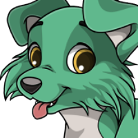 Solid Fuzzy Lapdog Head male mutation of Canis