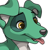 Eyepatched Long Head female mutation of Canis