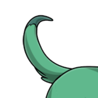 Tipped Thin Tail female mutation of Canis