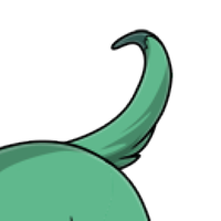 Tipped Thin Tail male mutation of Canis