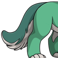 Bushy Tail female mutation of Canis