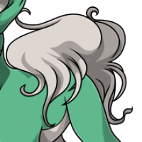 Fluffy Tail male mutation of Canis