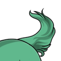 Wavy Thin Tail male mutation of Canis