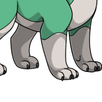 Full Socks Legs female mutation of Canis