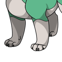 Full Socks Legs male mutation of Canis