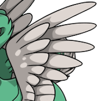 Feathered Wings male mutation of Canis