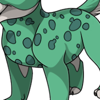 Dalmatian Body male mutation of Canis