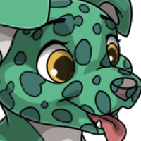 Dalmatian Head female mutation of Canis