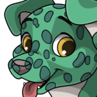 Dalmatian Head male mutation of Canis