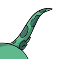 Dalmatian Tail male mutation of Canis