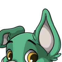 Flip-Flop Ears male mutation of Canis