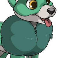 Poodle Chest Fur female mutation of Canis