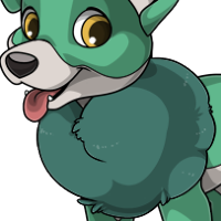 Poodle Chest Fur male mutation of Canis