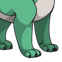 Solid Legs female mutation of Canis