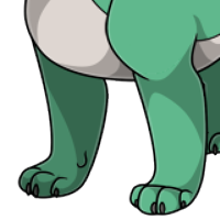 Solid Legs male mutation of Canis