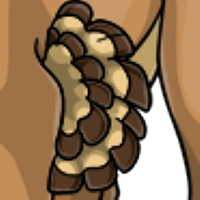 Owl Leg Feathers male mutation of undefined