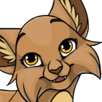 Solid Forest Cat Head female mutation of Catus