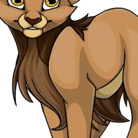 Bicolor Mane male mutation of Catus