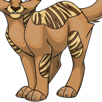 Mackerel Tabby Body male mutation of Catus