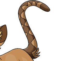 Diamond Pattern Tabby Tail male mutation of Catus