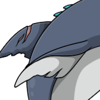 Megalodon Fins female mutation of undefined