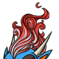 Flaming Forelock male mutation of Draconis
