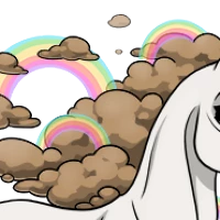 Rainbow Cloud Mane female mutation of undefined