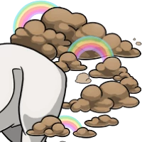 Rainbow Cloud Tail male mutation of undefined