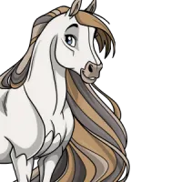 Tricolor Flowing Mane female mutation of undefined