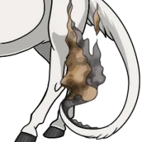Flame Unicorn Tail male mutation of undefined