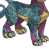 Tortie Cat Body female mutation of Feline