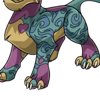 Tortie Cat Body male mutation of Feline