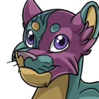 Tortie Cat Head male mutation of Feline