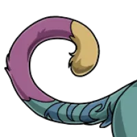 Tortie Cat Tail female mutation of Feline