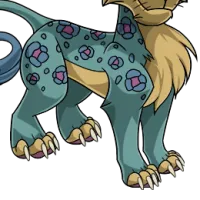 Rosetted Body female mutation of Feline