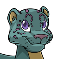 Snow Leopard Head female mutation of undefined