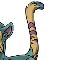 Lynx Point Cat Tail male mutation of Feline