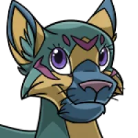 Lynx Point Cat Head female mutation of Feline