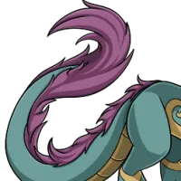 Eastern Dragon Tail female mutation of Feline