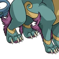 Eastern Dragon Leg Tufts female mutation of Feline