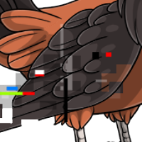 Glitch Wings female mutation of undefined