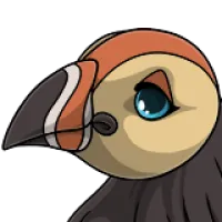 Puffin Head male mutation of undefined