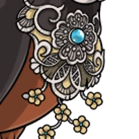 Flowery Lace Neck female mutation of undefined